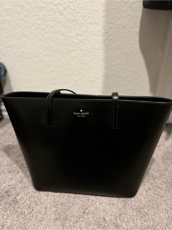 kate spade Handbags - kate spade Black Leather Tote